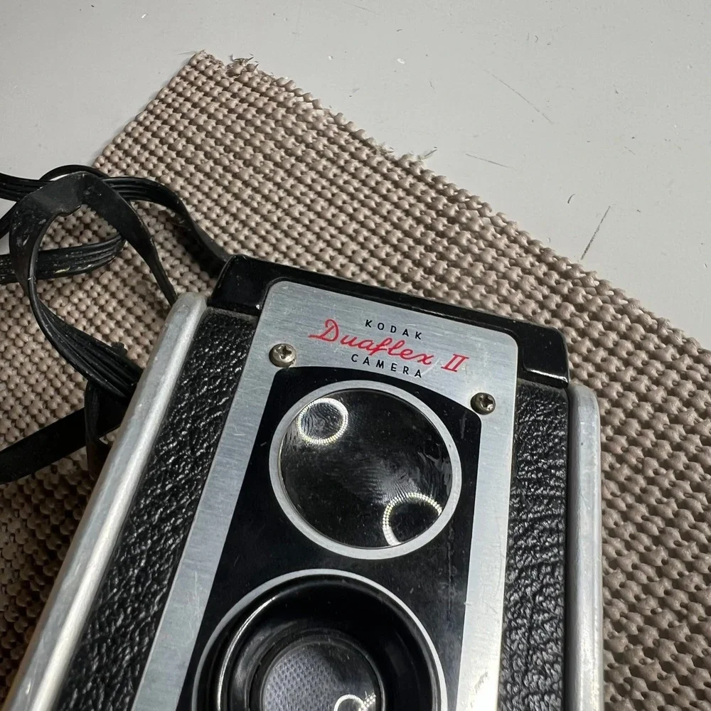 Vintage Kodak Duaflex II Camera Kodet Lens 620 Film Original Box TLR Style